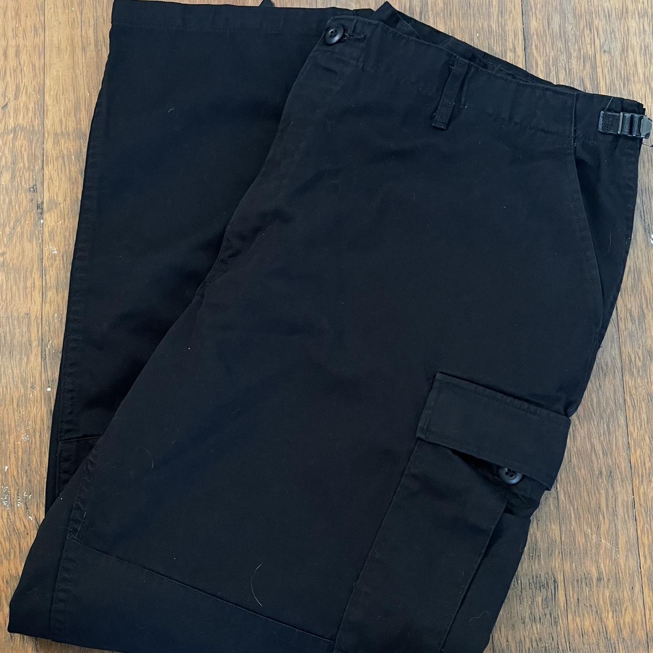 Men's Black Trousers | Depop