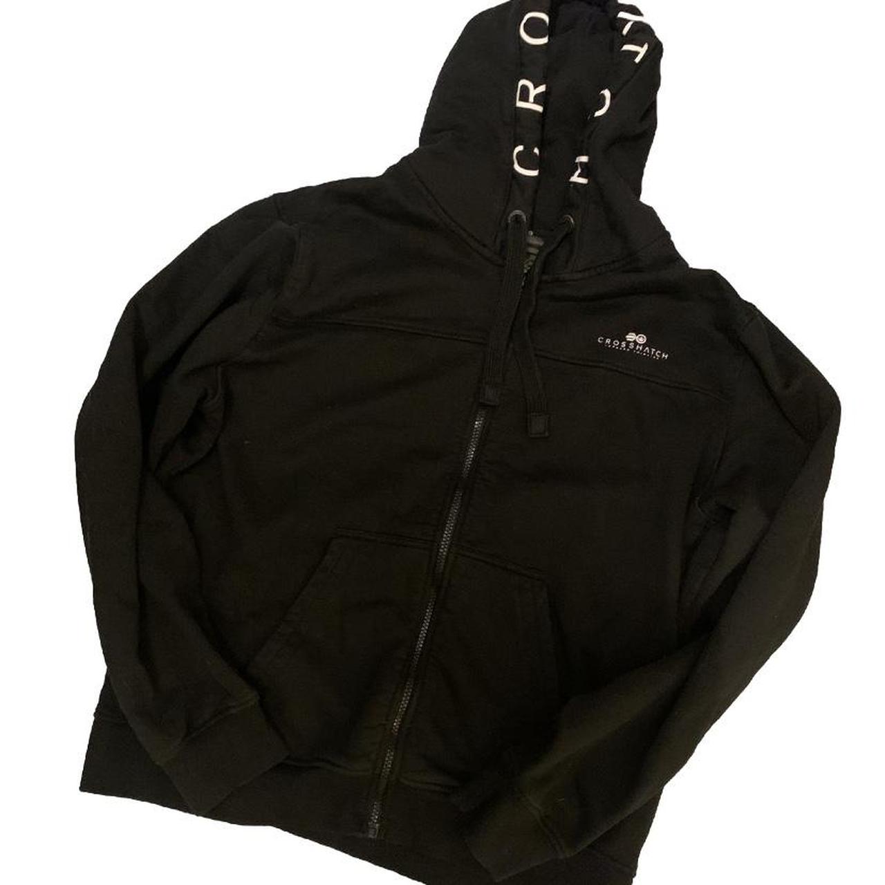 Crosshatch zip up cheap hoodie