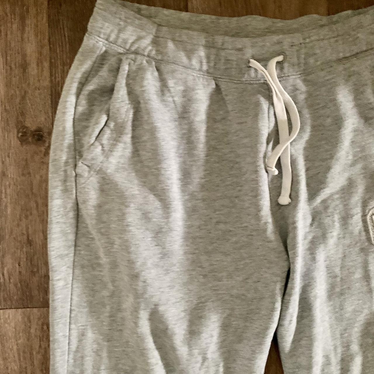 Gap Vintage Arch Logo Size L Grey Joggers... - Depop