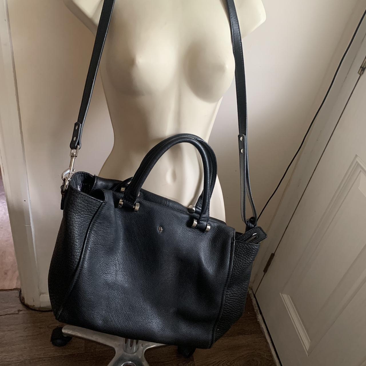 Cute Betty Jackson Black Large Leather Bag Depop