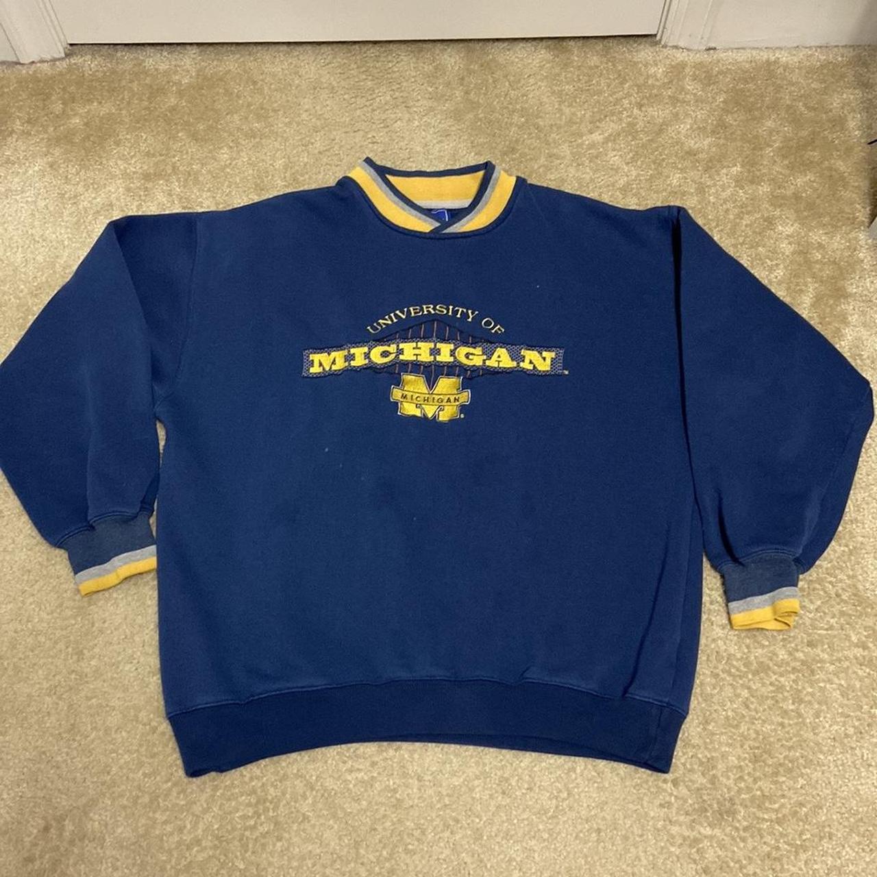 Vintage Starter University of Michigan Wolverines... - Depop