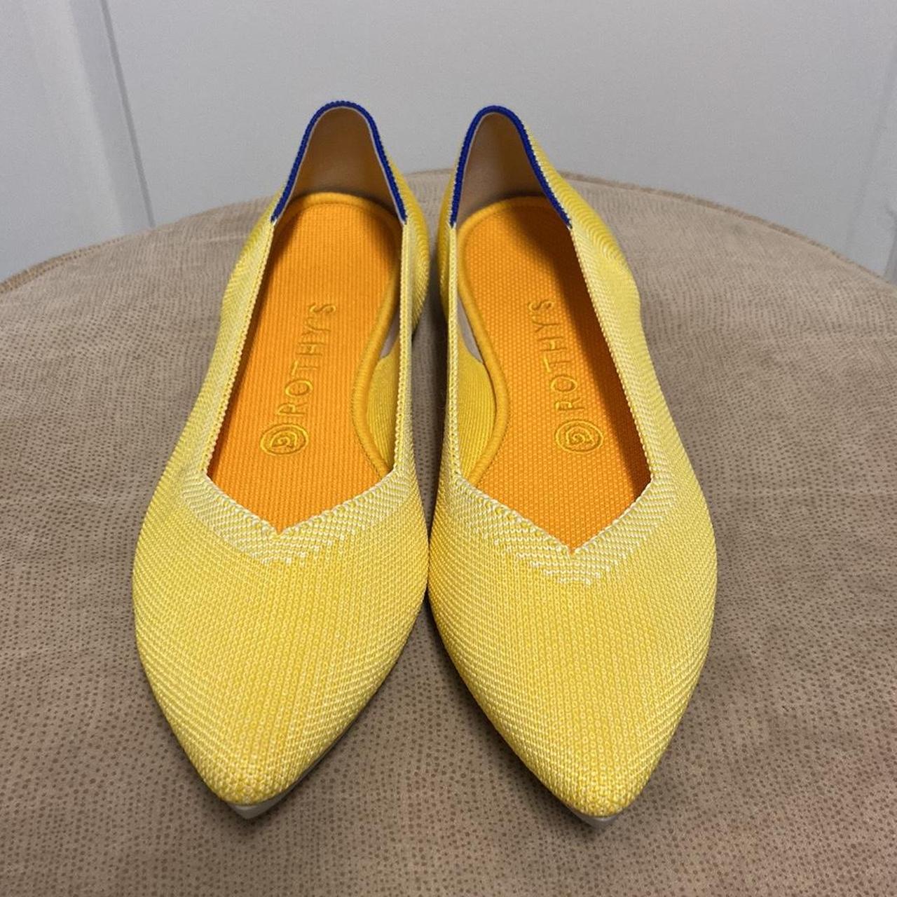 Yellow hot sale rothys loafer