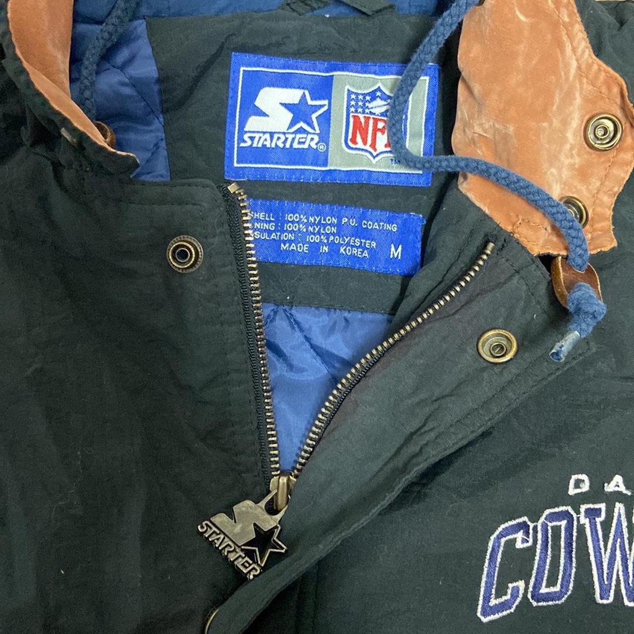 90's Dallas Cowboys NFL Starter Pullover Coat, - Depop