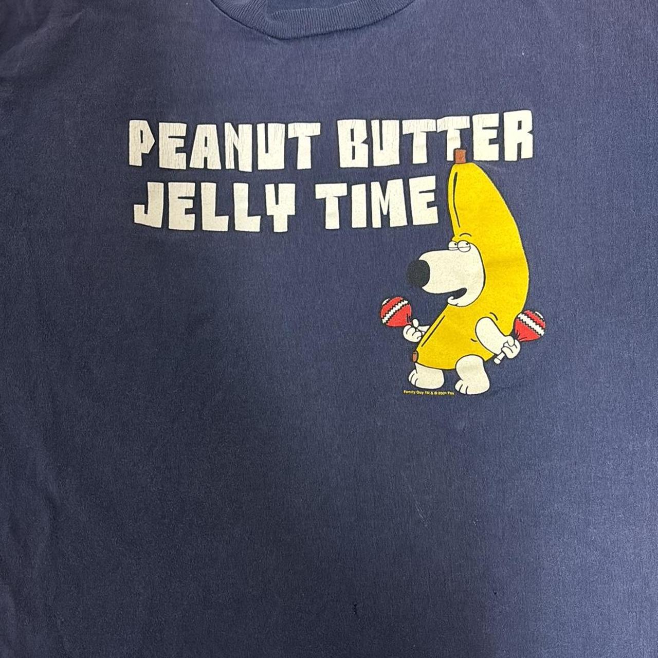 Family Guy Peanut Butter Jelly Time shirt. Lightly... Depop