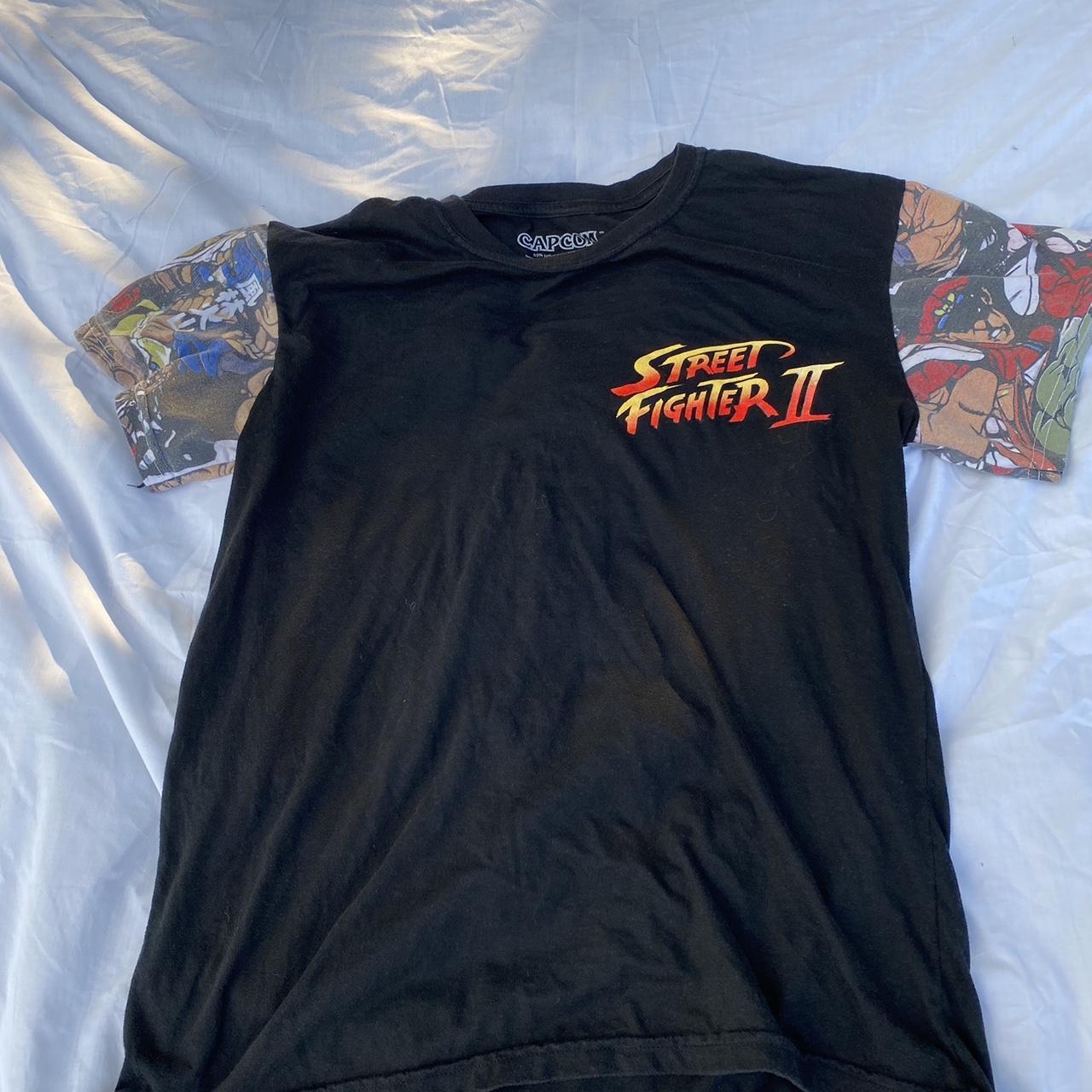 Vintage streetwear street fighter graphic tee from - Depop