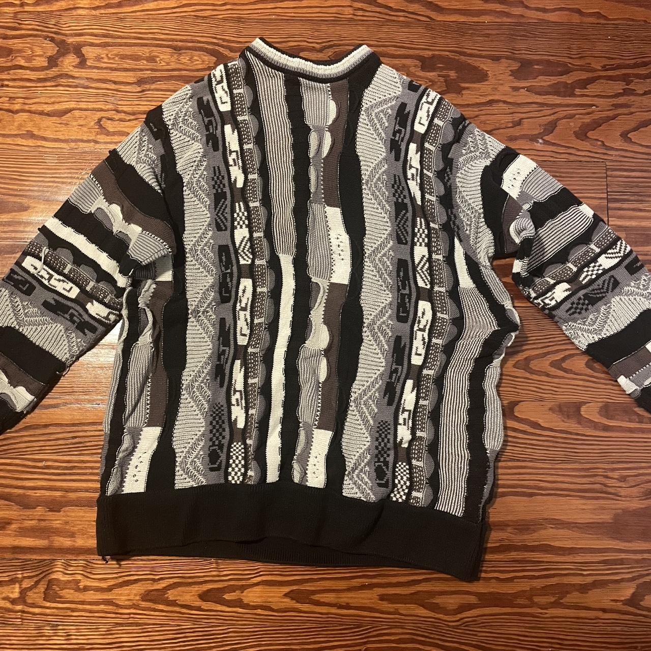 Zara Men's Sweater - Multi/Black - M – Vintage Me… - image 1