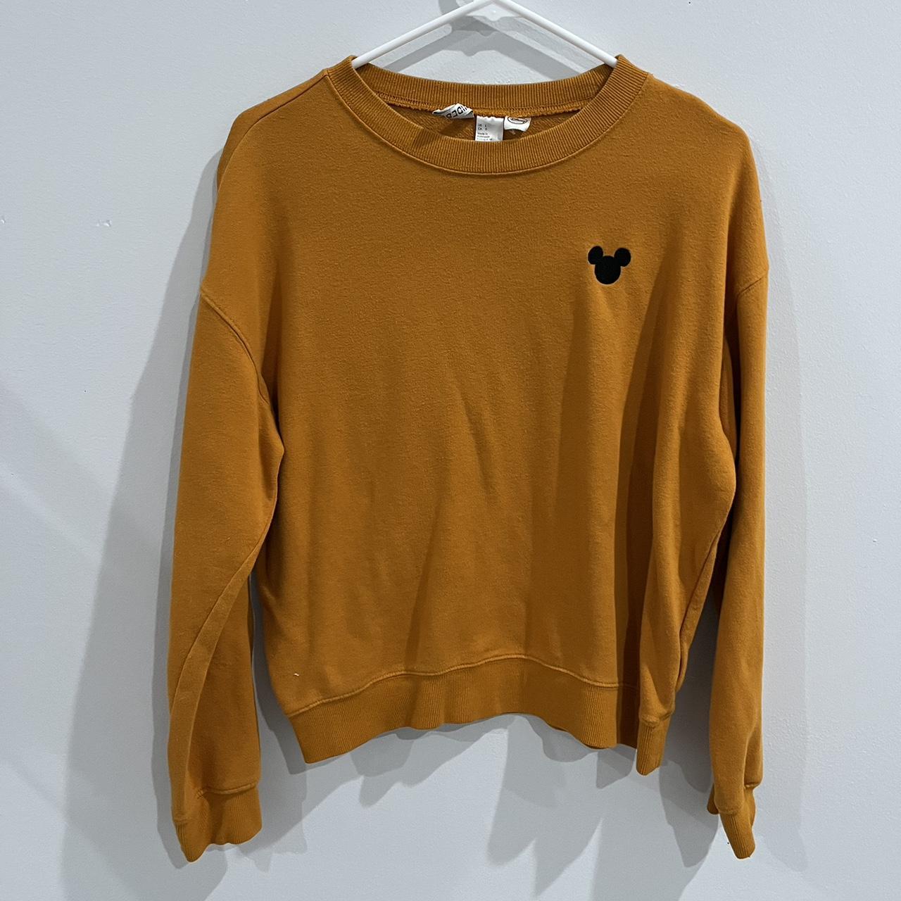 Mustard mickey 2024 mouse jumper