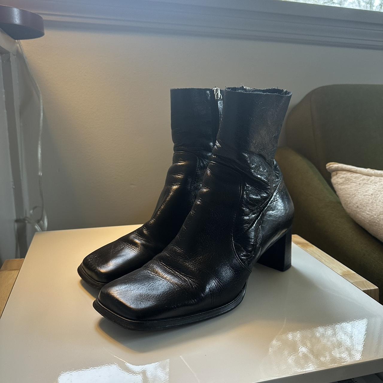 asos mens black shoes