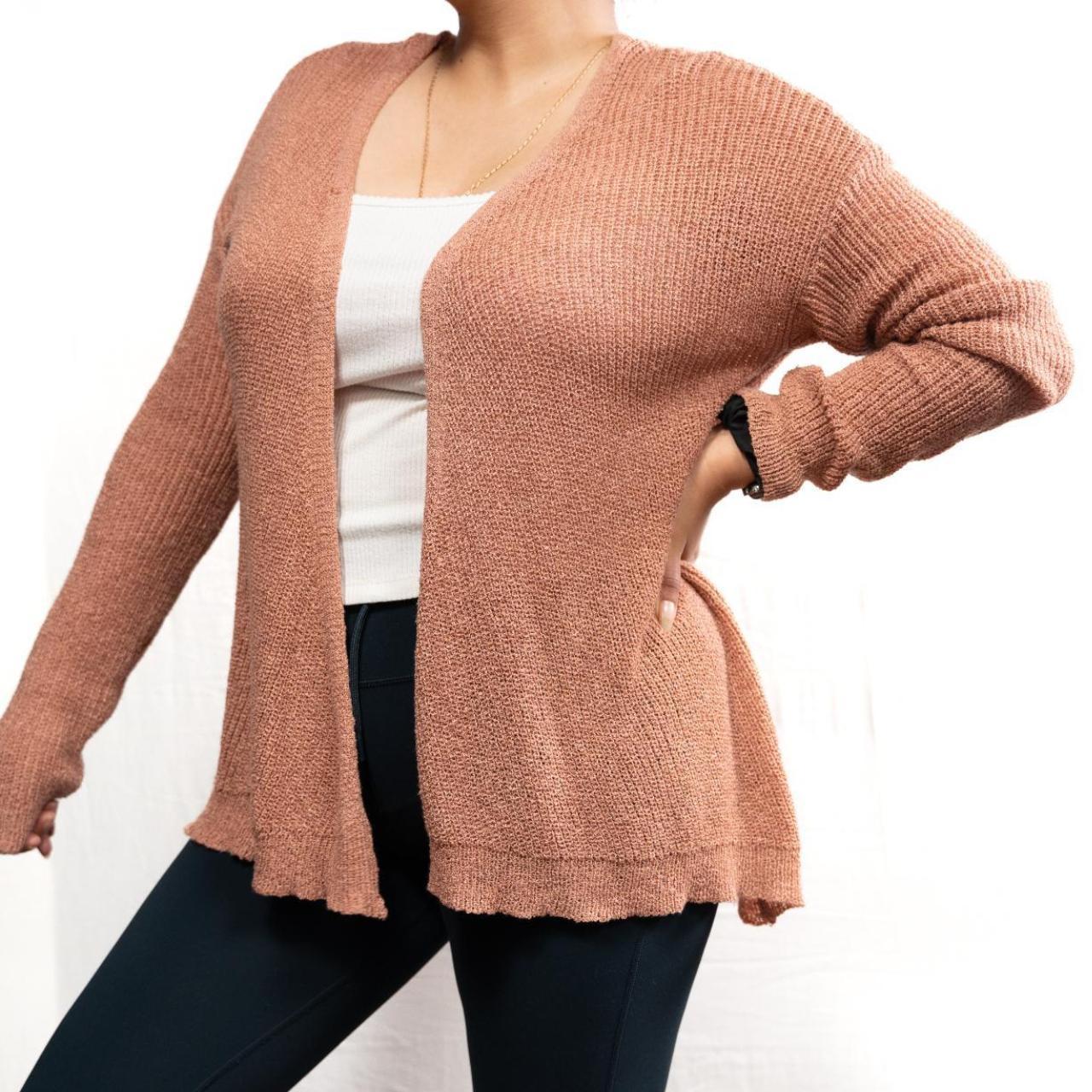 Mauve cardigan cheap