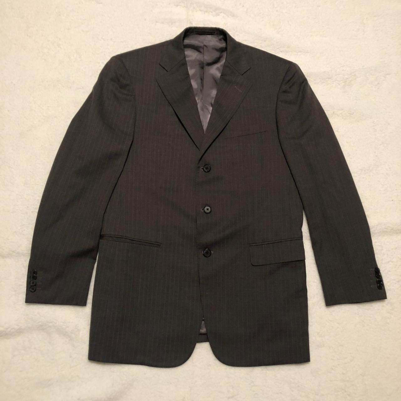 Barney's New York Suit Jacket Sz 40R 100% Wool Fully... - Depop