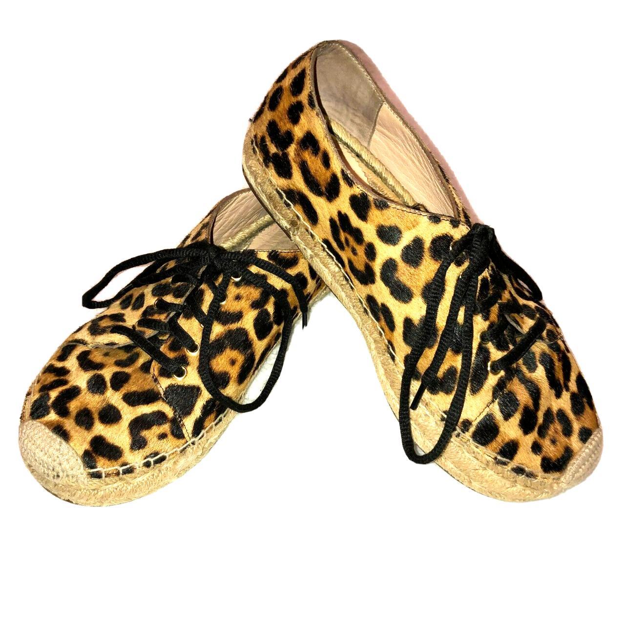 J crew cheap cheetah flats