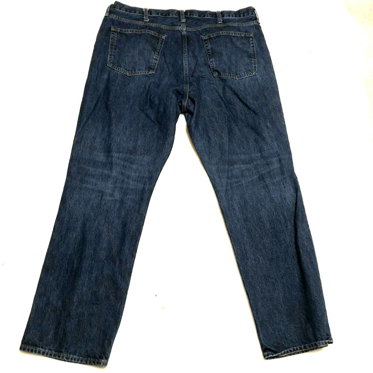 J. CREW CLASSIC RELAXED JEANS SIZE 38 X 32 DARK WASH... - Depop