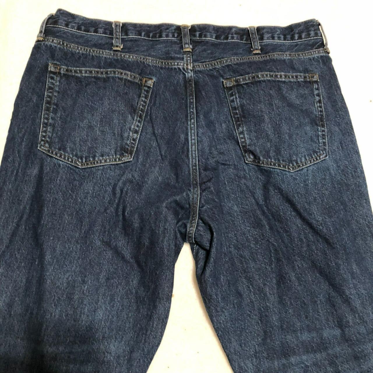 J. CREW CLASSIC RELAXED JEANS SIZE 38 X 32 DARK WASH... - Depop