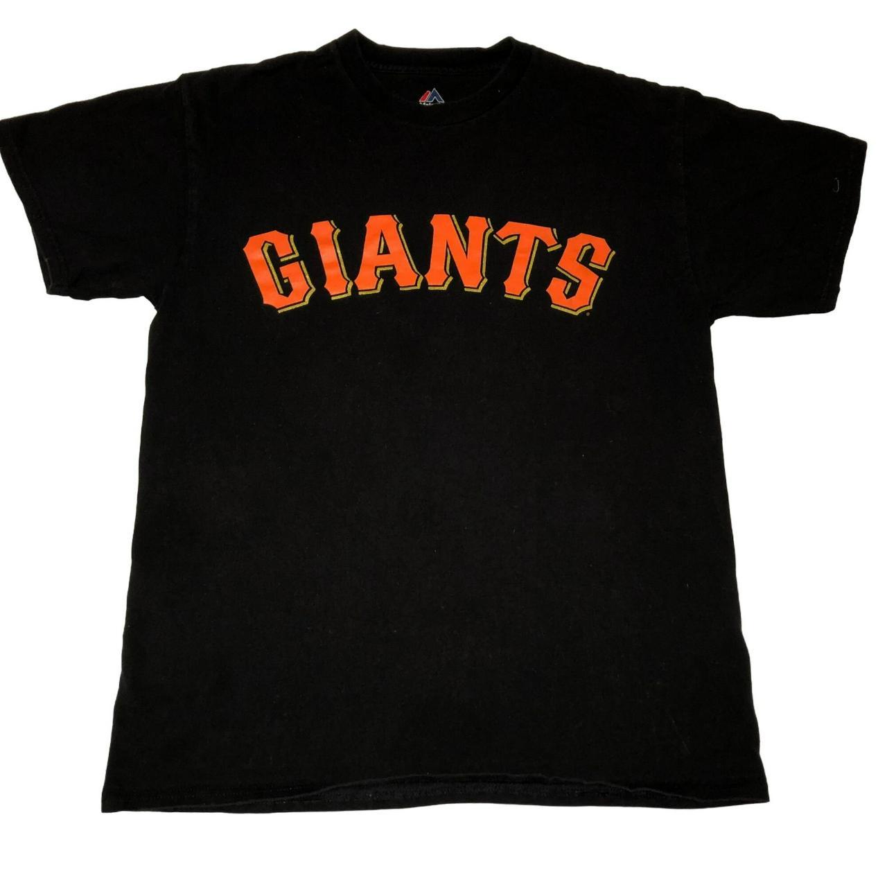 Majestic X Vans San Francisco Giants T-shirt Men's - Depop