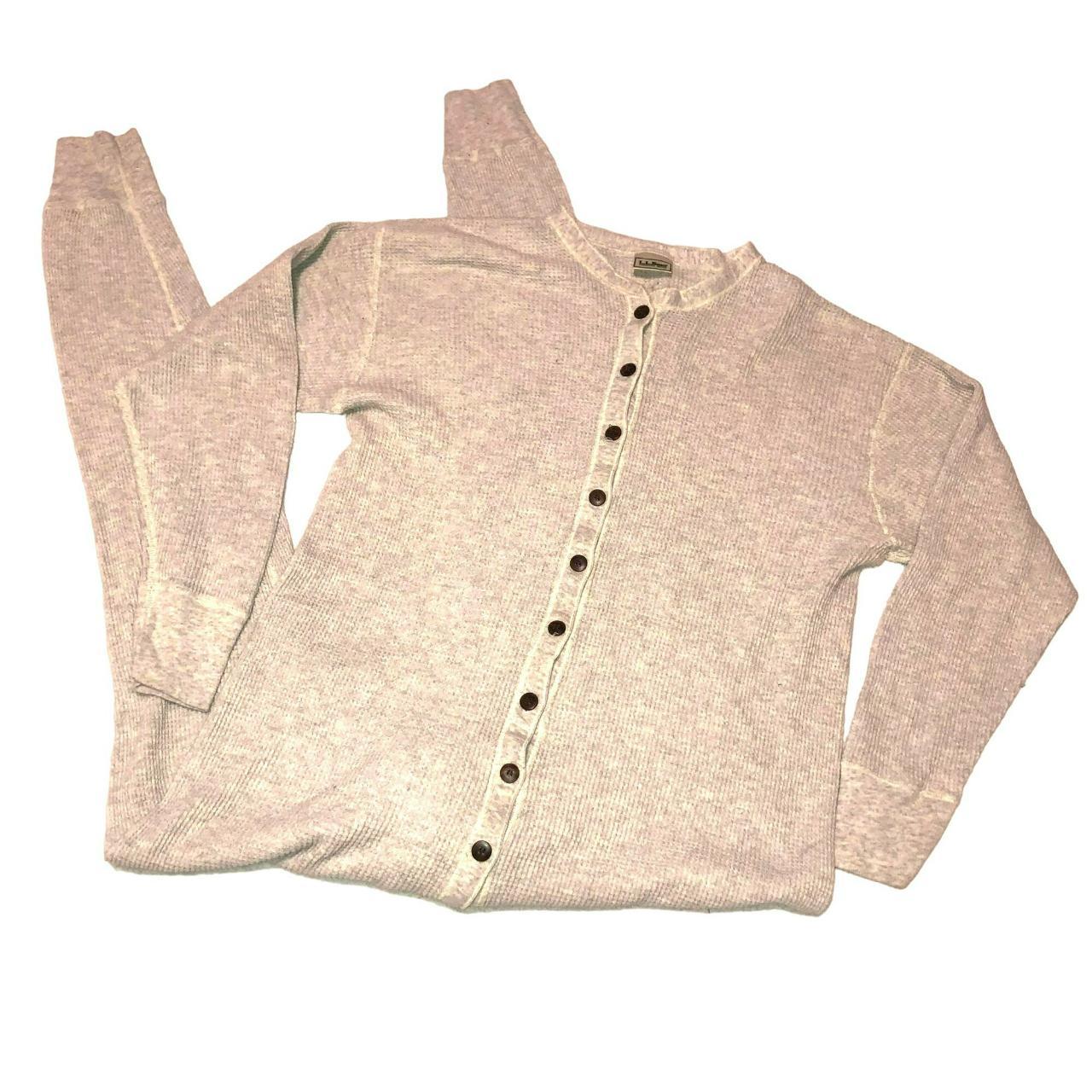 VINTAGE LL BEAN LONG JOHNS SZ XL GRAY DISTRESSED... Depop