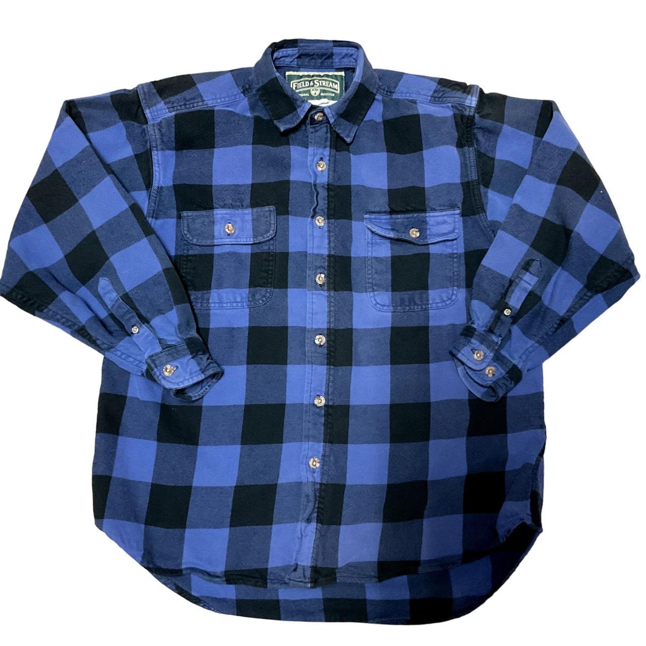 Preloved Men's Shirt - Blue - XL