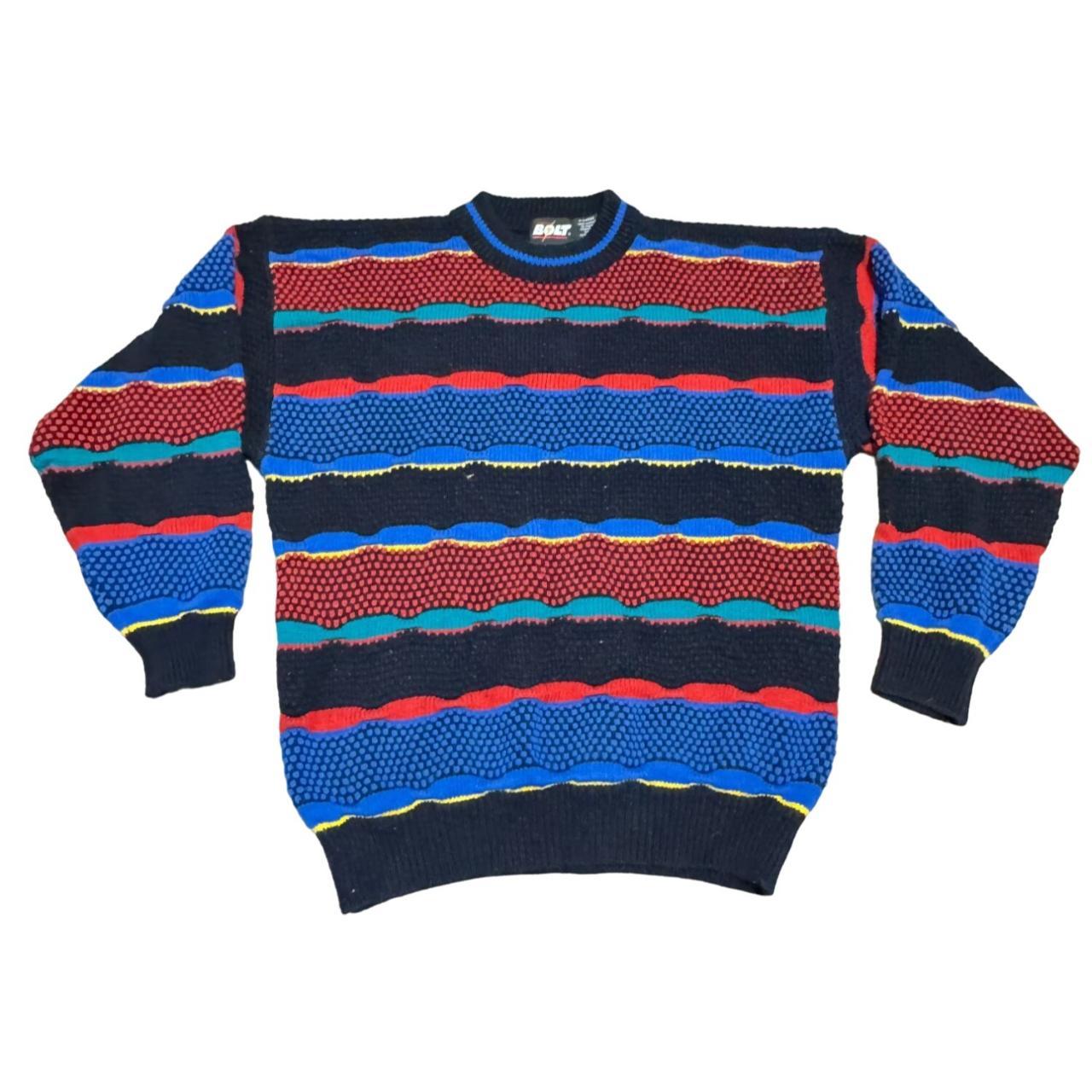 Vintage Bolt Coogi Style outlet Sweater