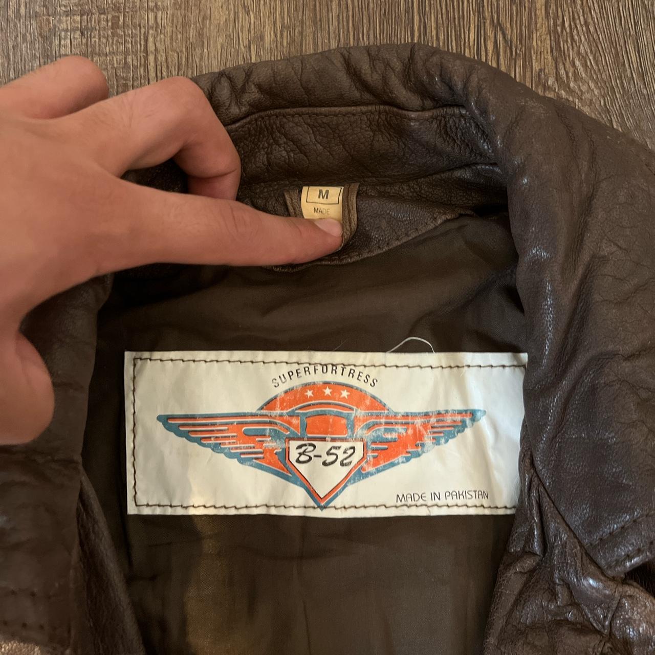 Superfortress B-52 vintage Military jacket. Cropped... - Depop