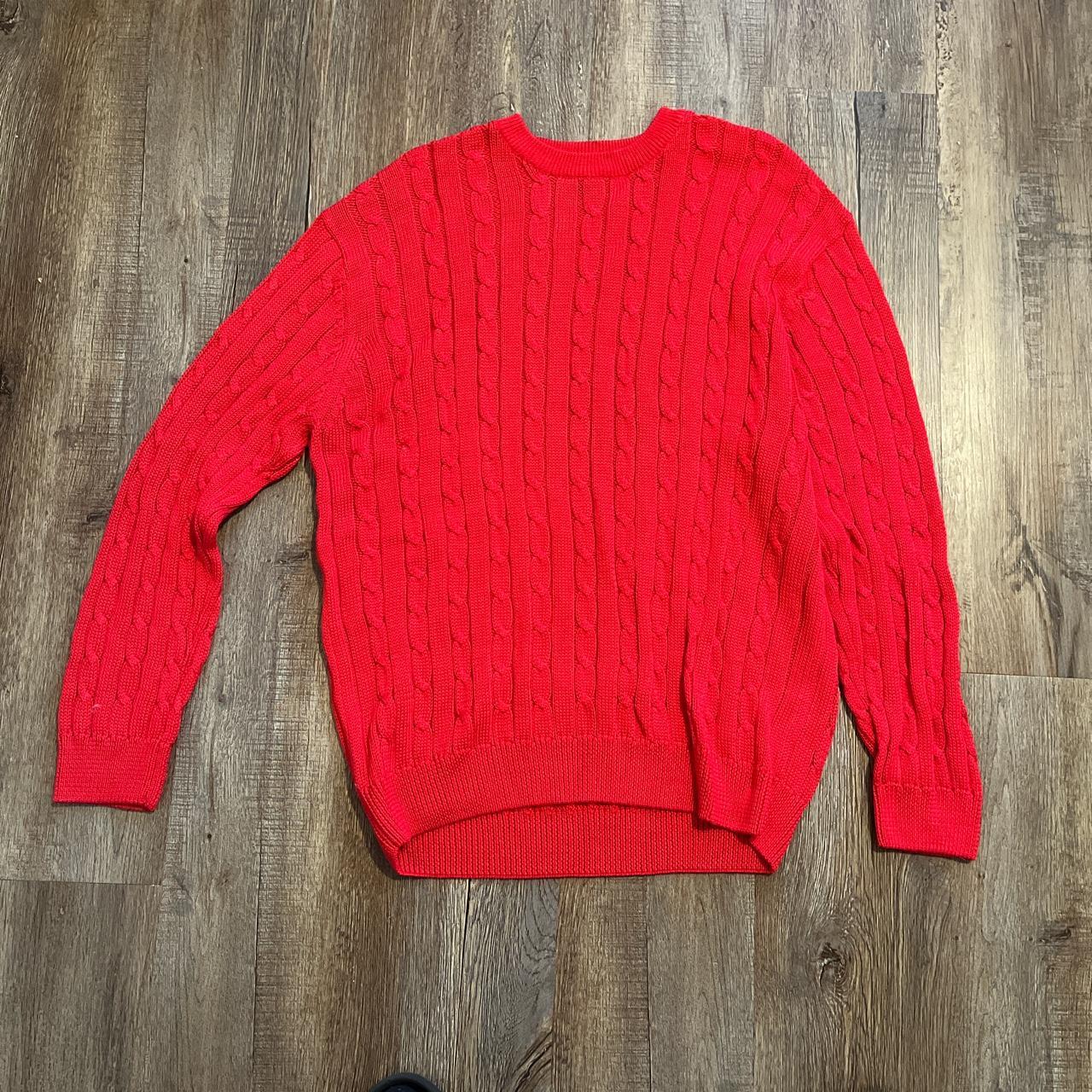 Cable Knit Jos A Bank Sweater #Jos A Bank #Casual... - Depop