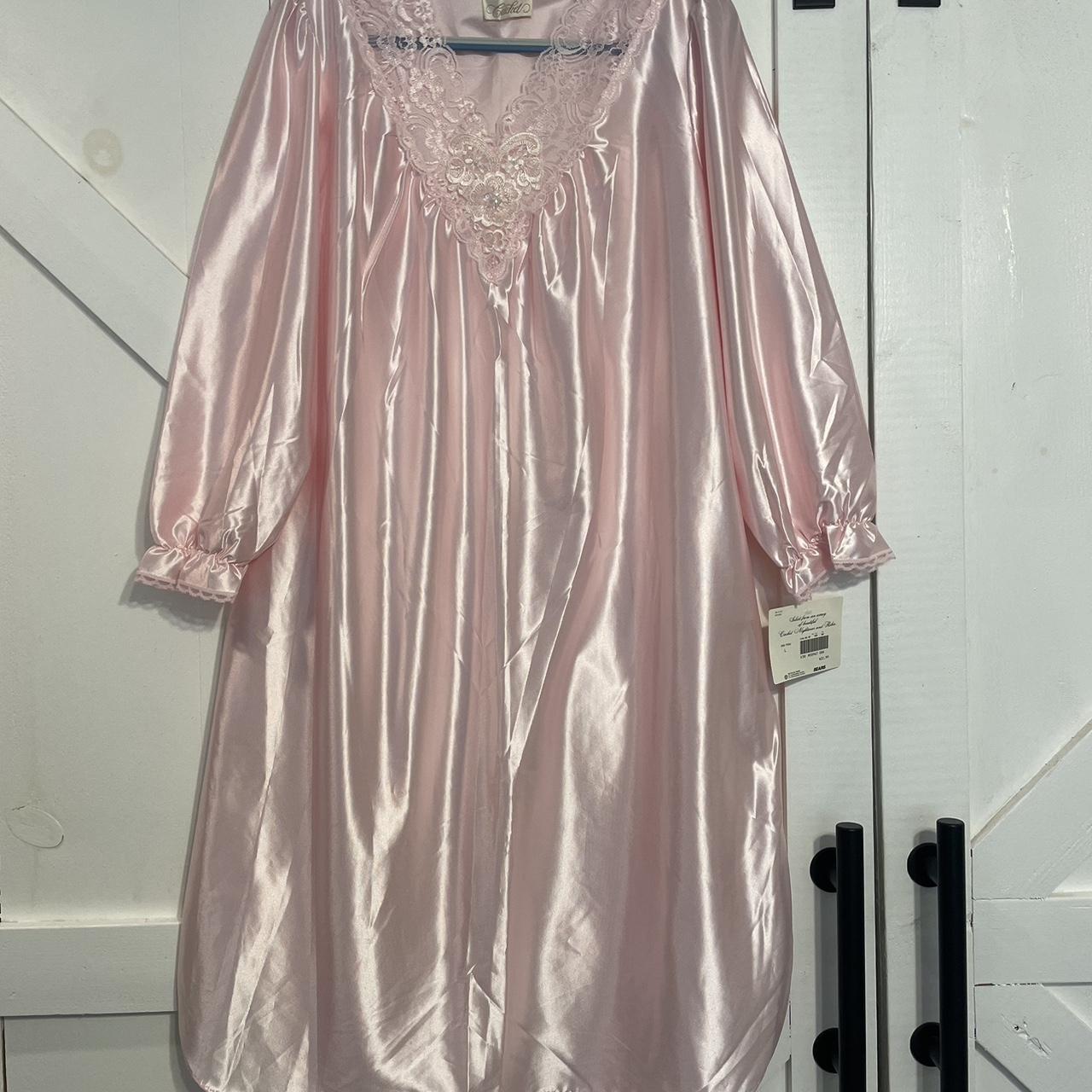 Vintage Sears Cachet Women's Nightgown Polyester - Depop