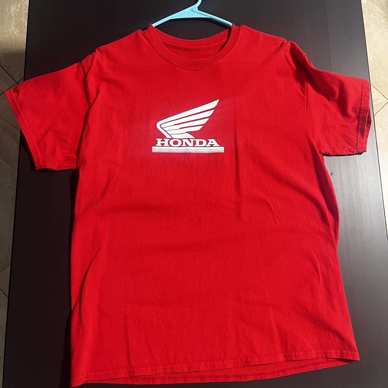 Honda Racing T-Shirt 🔥 (L) -Fits like a medium... - Depop