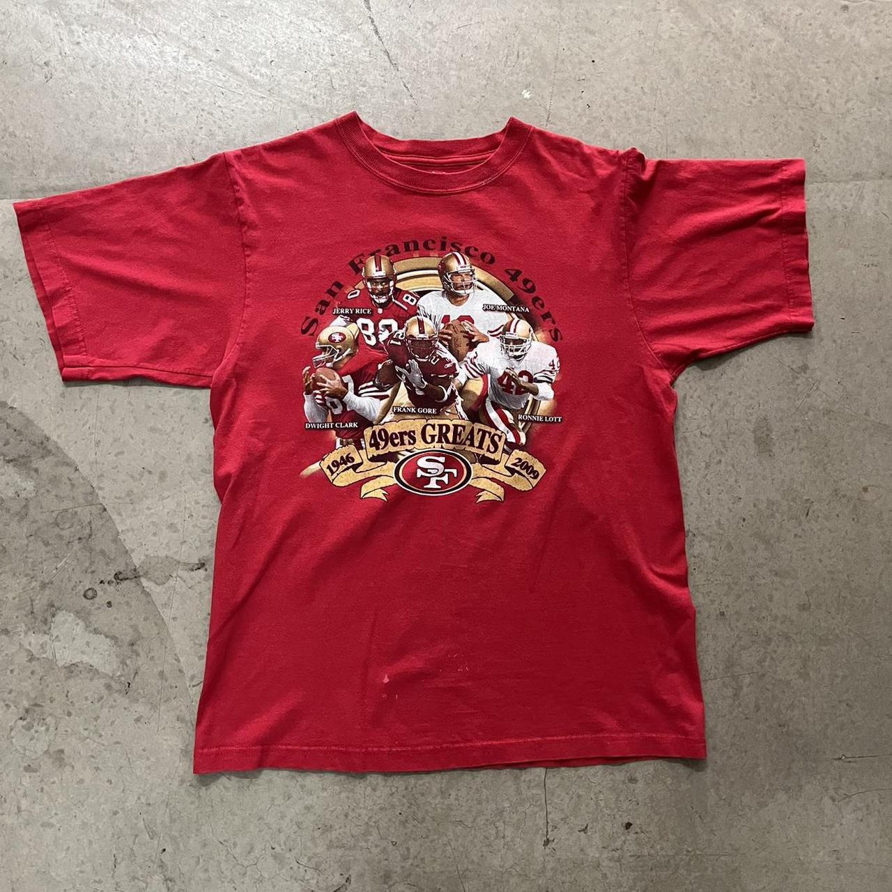 Vintage San Francisco 49ers rap style T-shirt - Depop