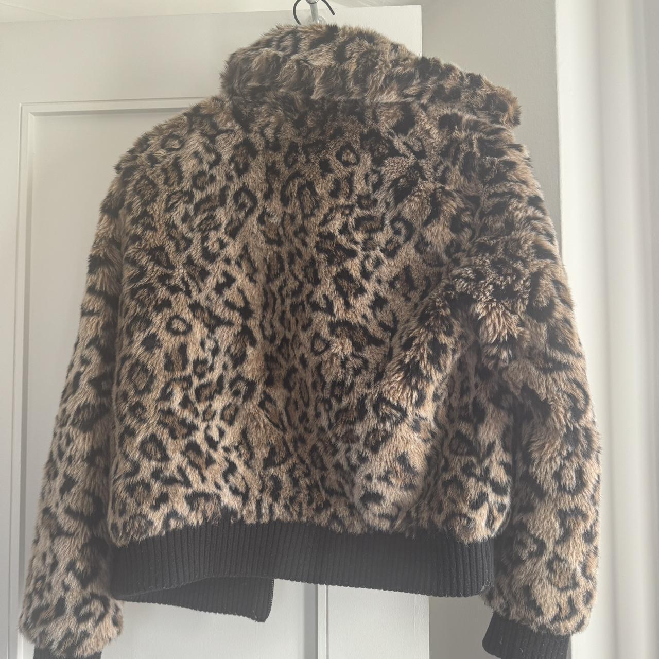 Banana republic faux fur bomber best sale