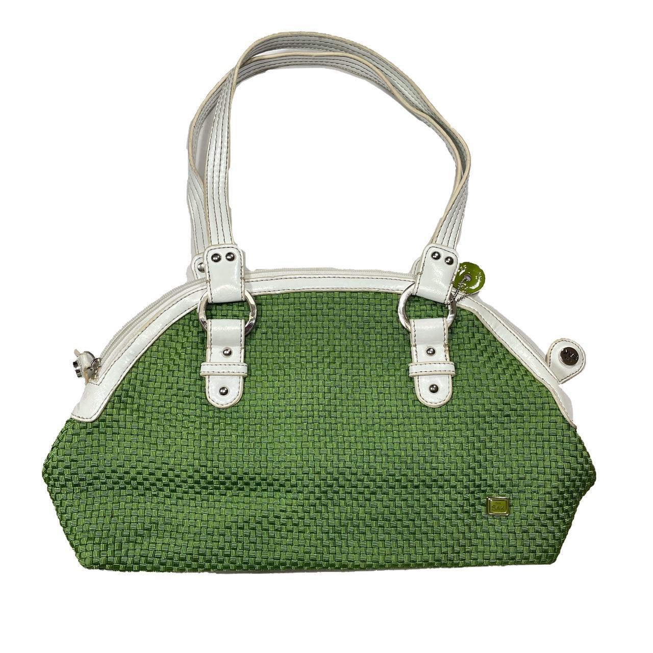 The Sak green crochet rope slouchy shoulder bag with Depop