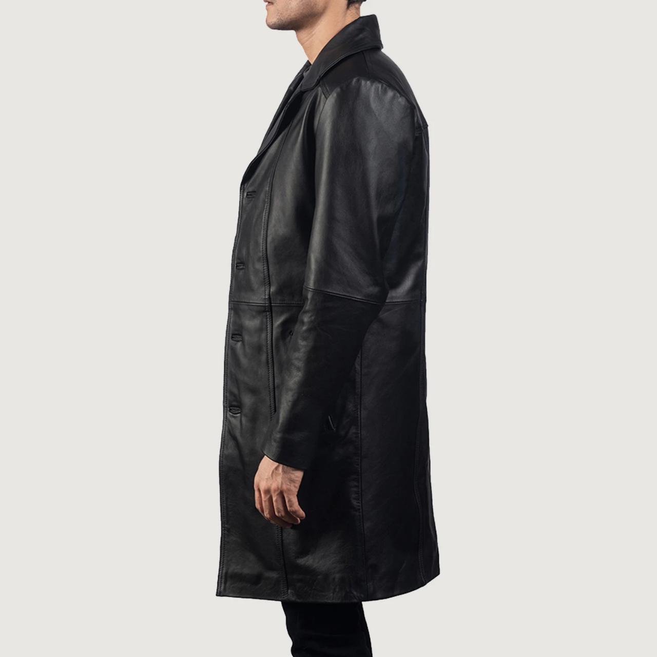 Source Unknown Men's Overcoat - Black - XL – Men'… - image 2