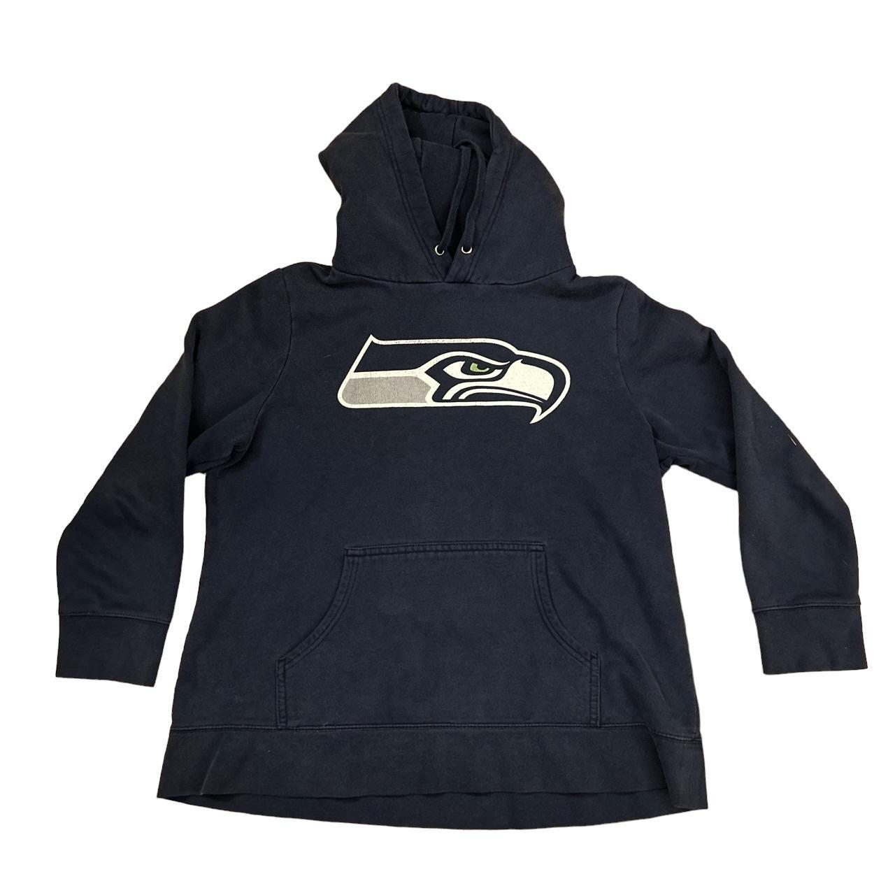 Nike Women's Sideline Club (NFL Seattle Seahawks) Pullover Hoodie in Blue, Size: Xs | 00MW41S78-E7V