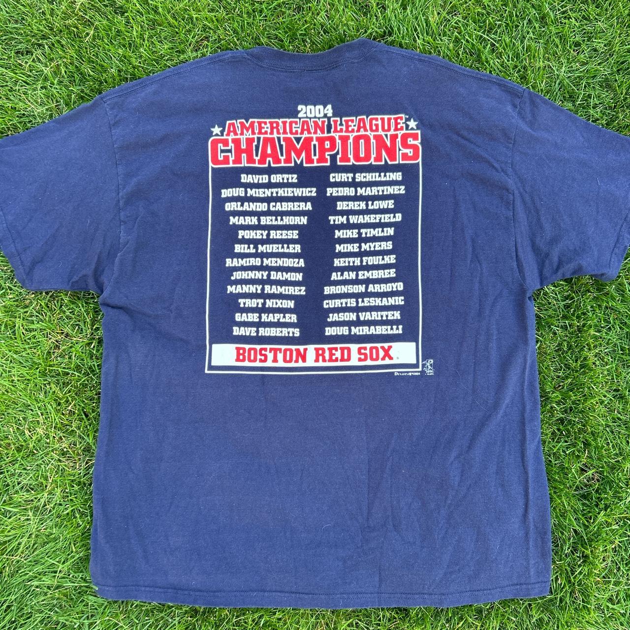 2004 Red Sox World Series Champions Varitek Jersey - Depop