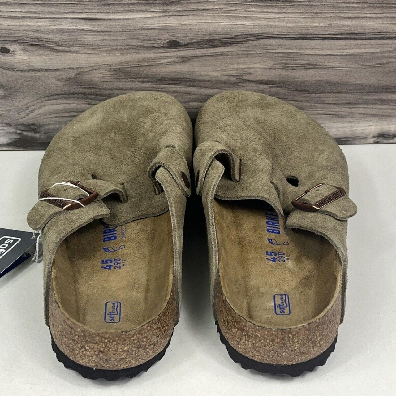 birkenstock boston taupe mens