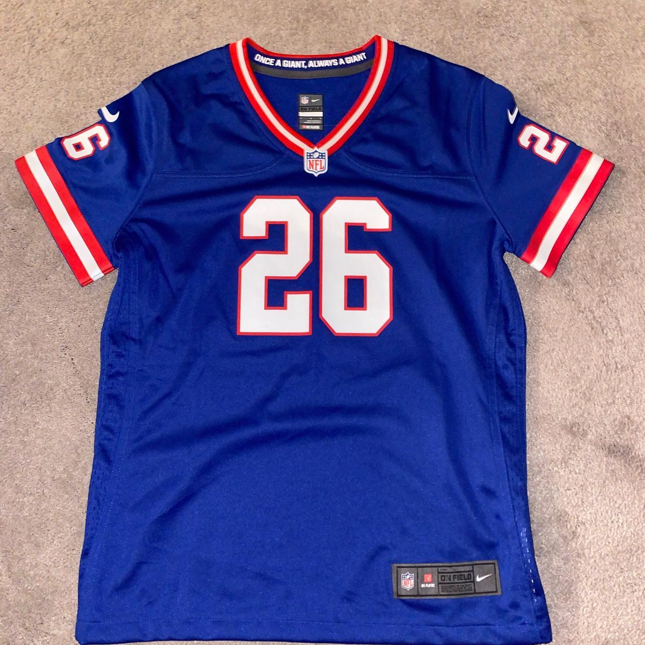 Saquon Barkley New York Giants Nike NFL jersey. Size - Depop