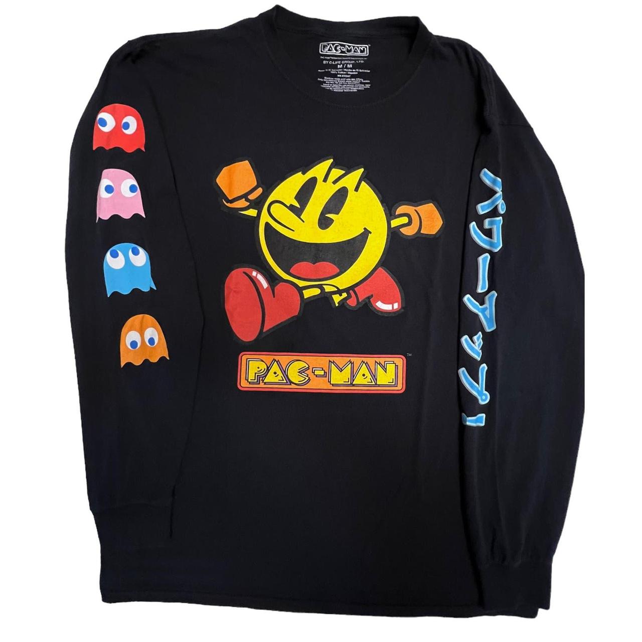 pac man long sleeve shirt