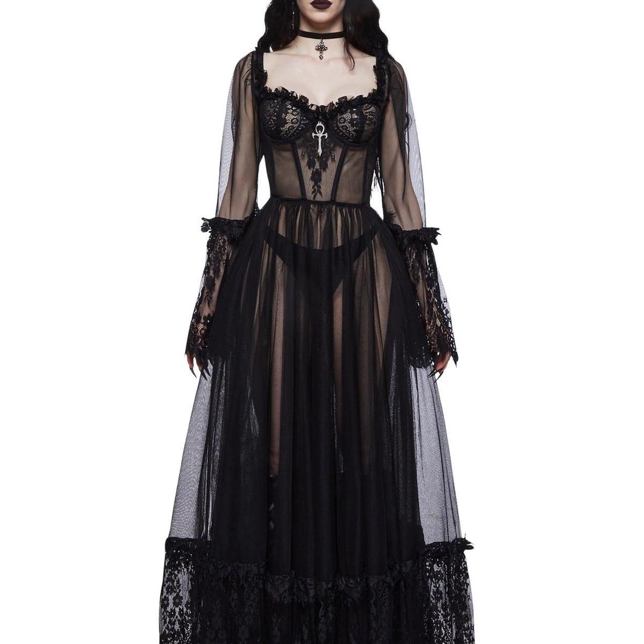Dance With Death Dolls Kill maxi dress Depop
