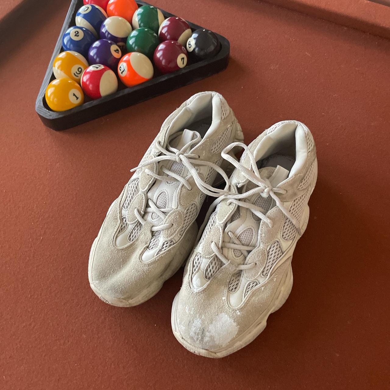 Yeezy Boost (Beaters with Paint) Depop