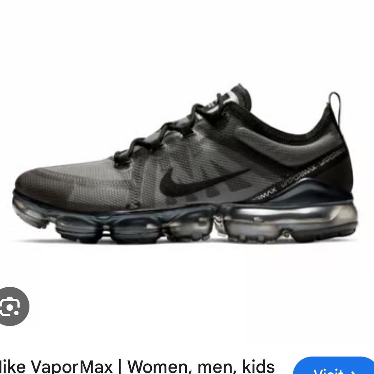 Black air vapormax 2019 trainers youth hotsell