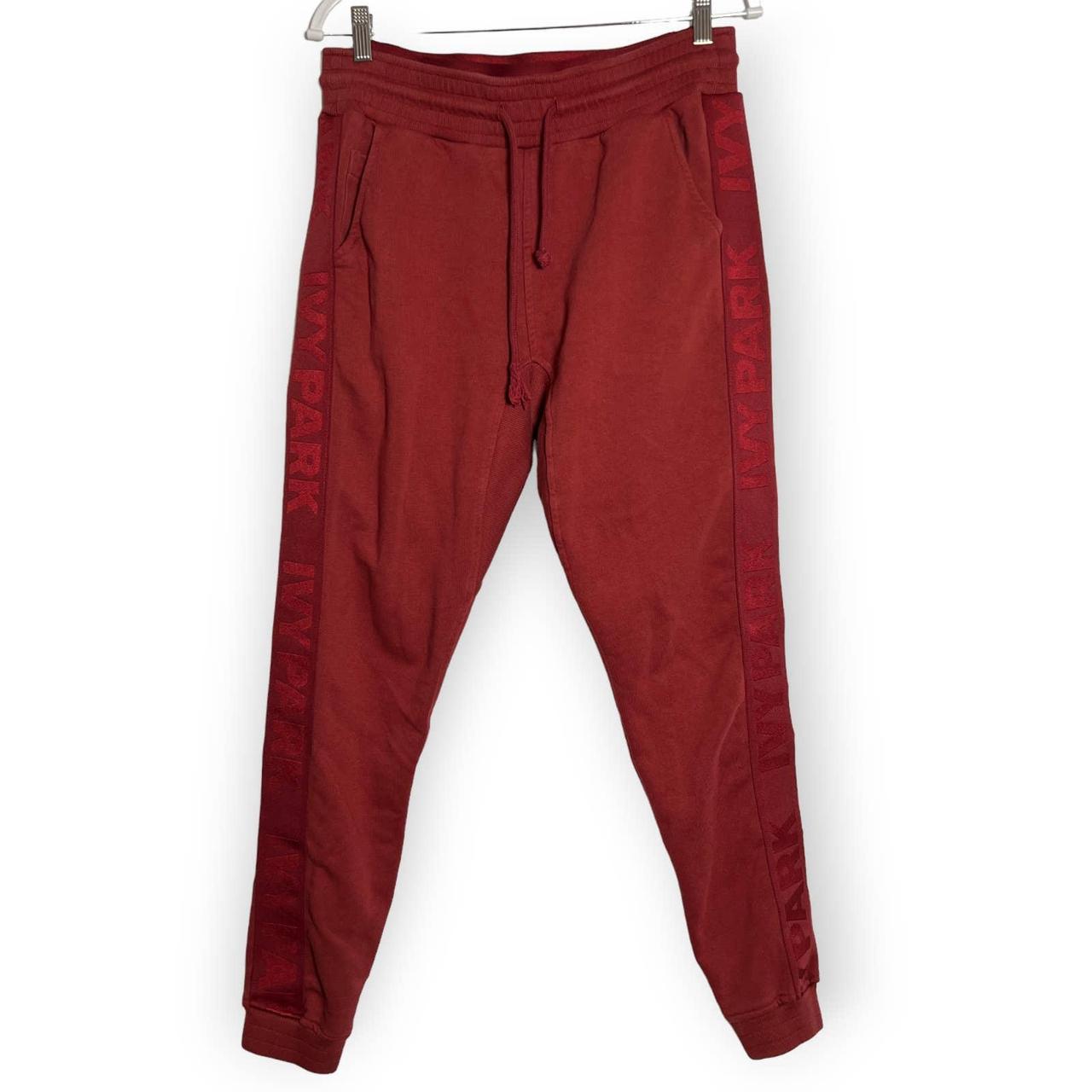 ADIDAS x IVY PARK Cotton Jogger Unisex S Red Maroon Depop