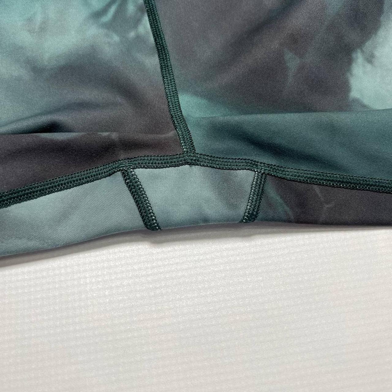 athleta elation 7/8 leggings - dark green color - Depop