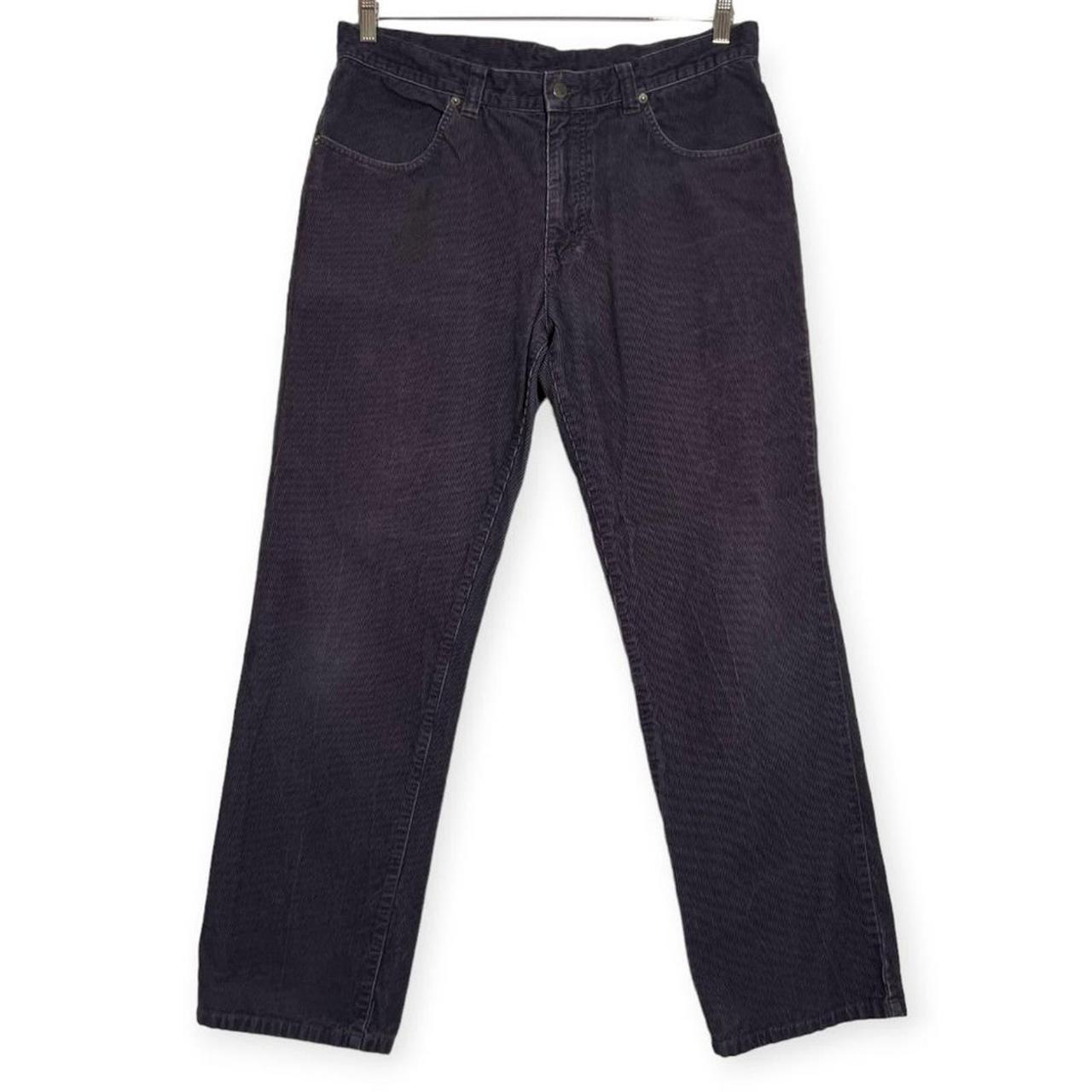 Patagonia Cord Pants Mens 35 x 31 Purple Navy Cotton... - Depop