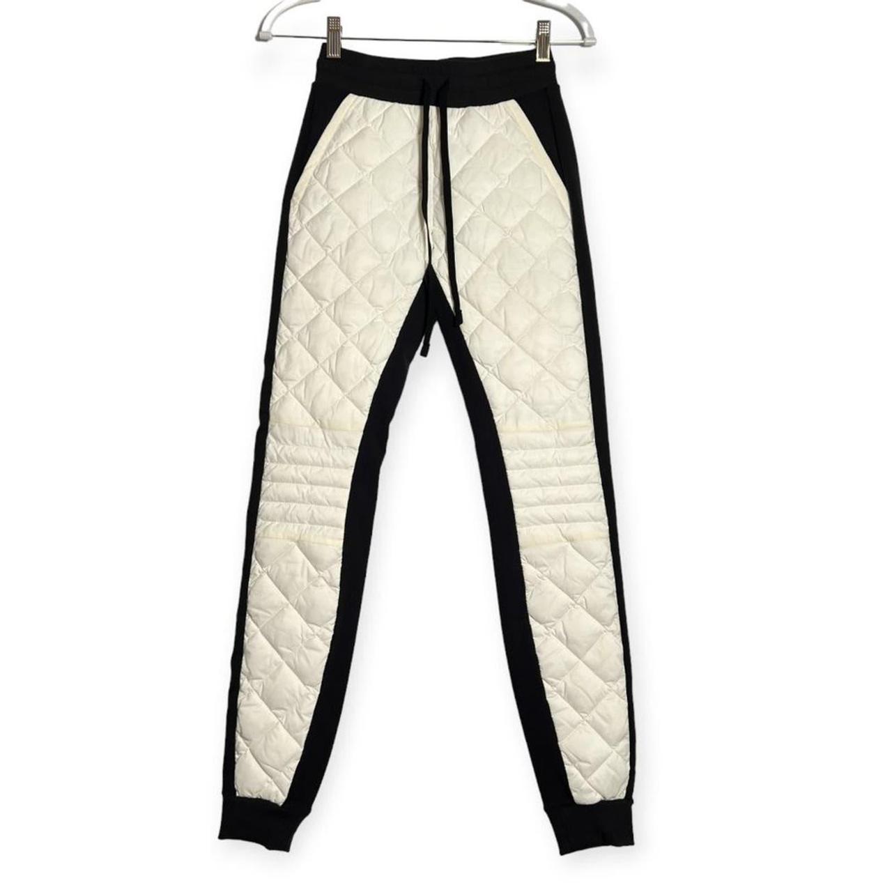 Alo Yoga® Airbrush Winter Warm High-waist Moto Puffer Pants - Black