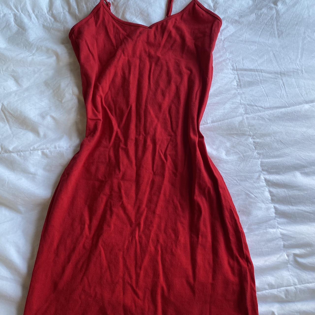 Primark Women's Red Dress | Depop