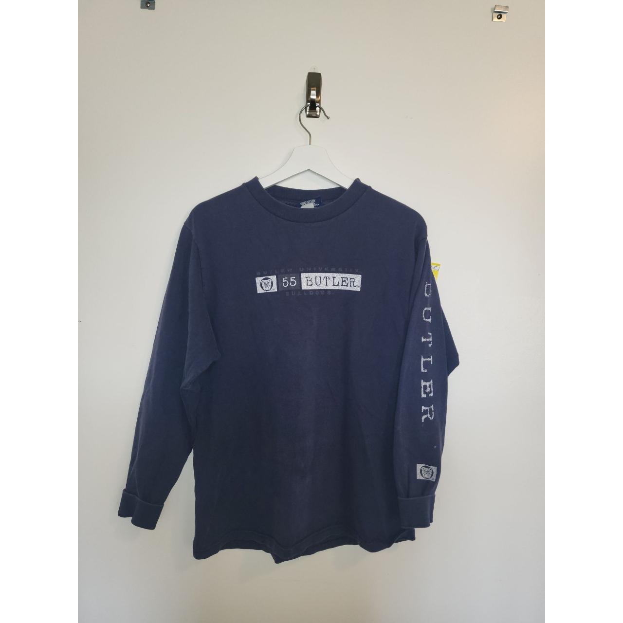 Vintage Butler Bulldogs Crewneck Sweater Size Small - Depop