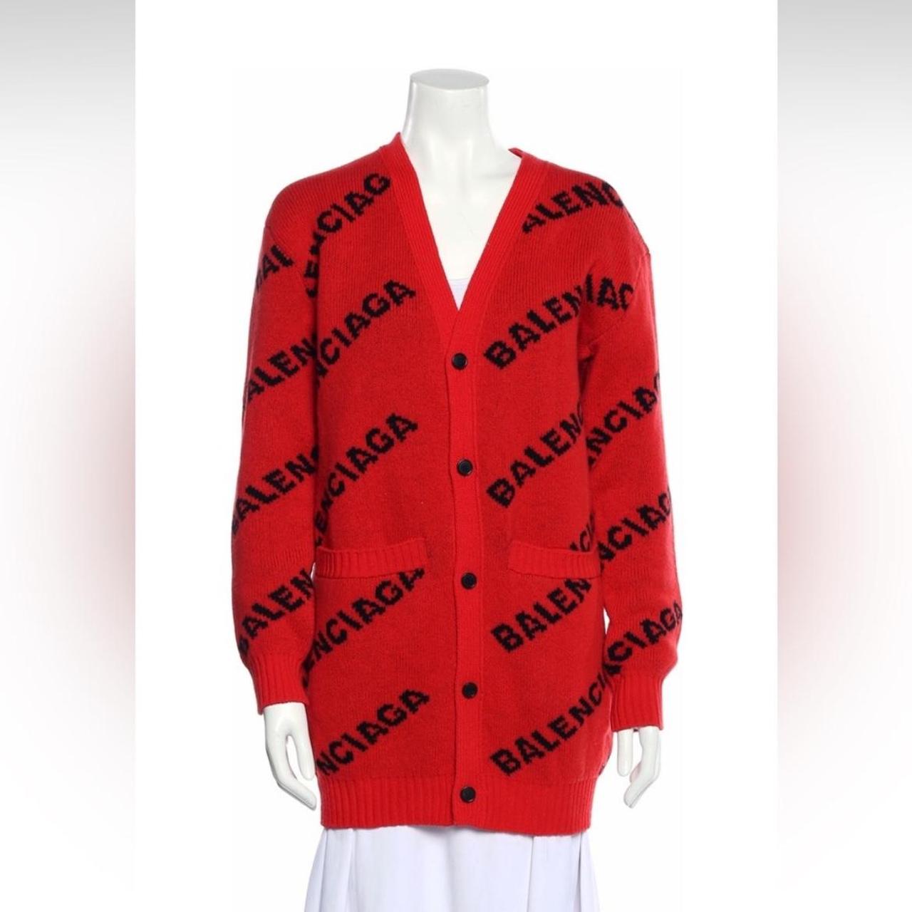 Balenciaga hot sale wool sweater