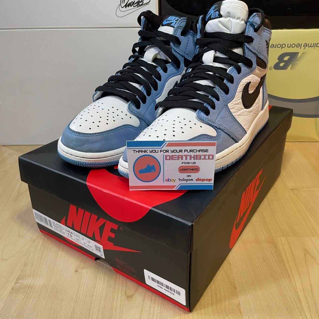 blue and white snakeskin jordans