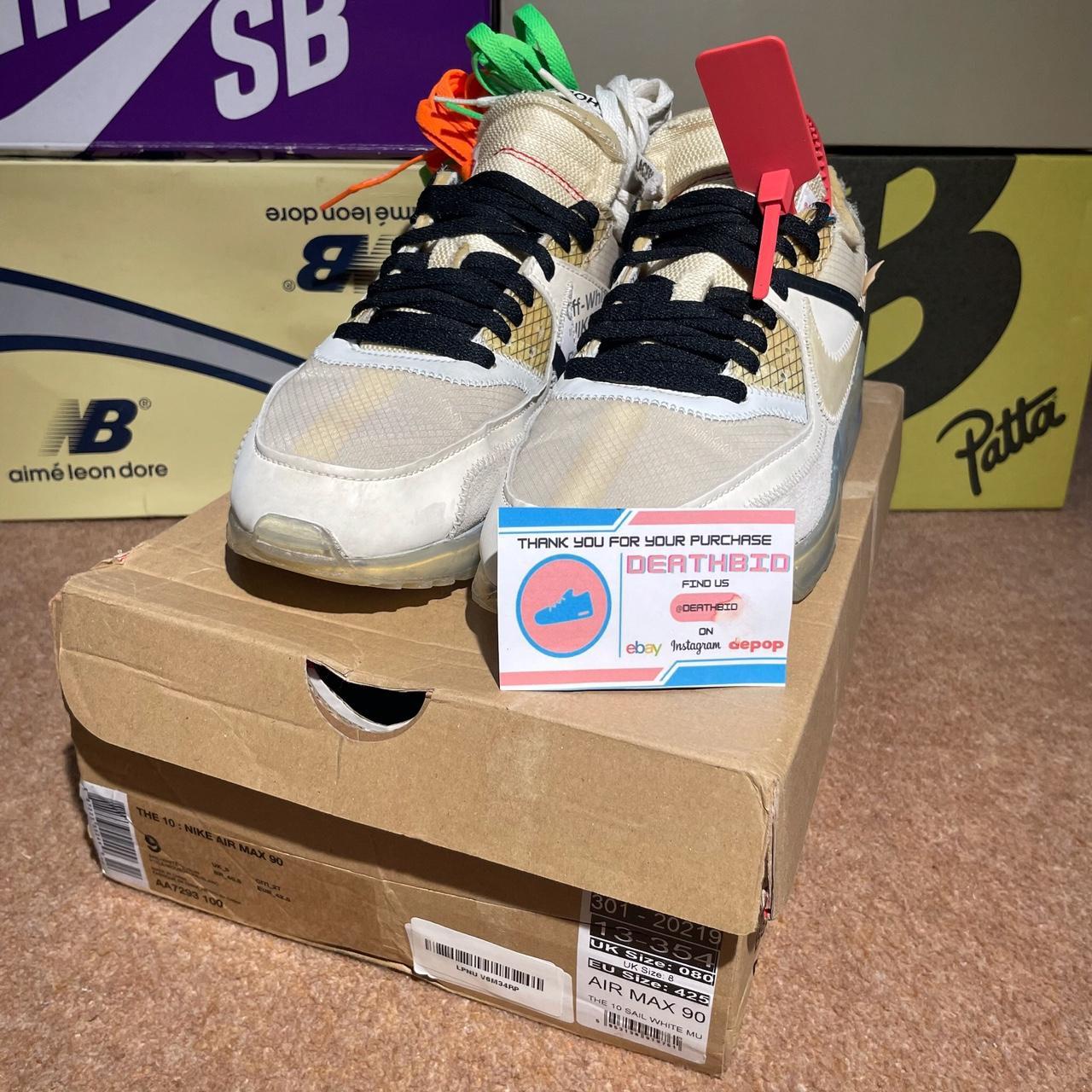 Nike Air x Off-White Air Max 90 “The Ten” UK US Depop