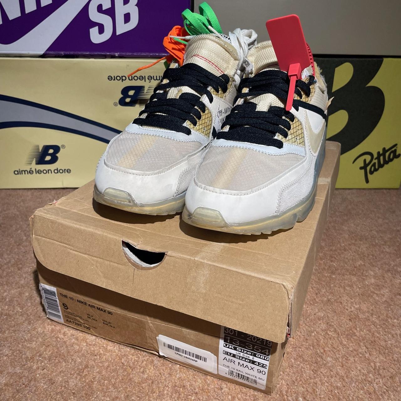 Nike Air x Off-White Air Max 90 “The Ten” UK US Depop