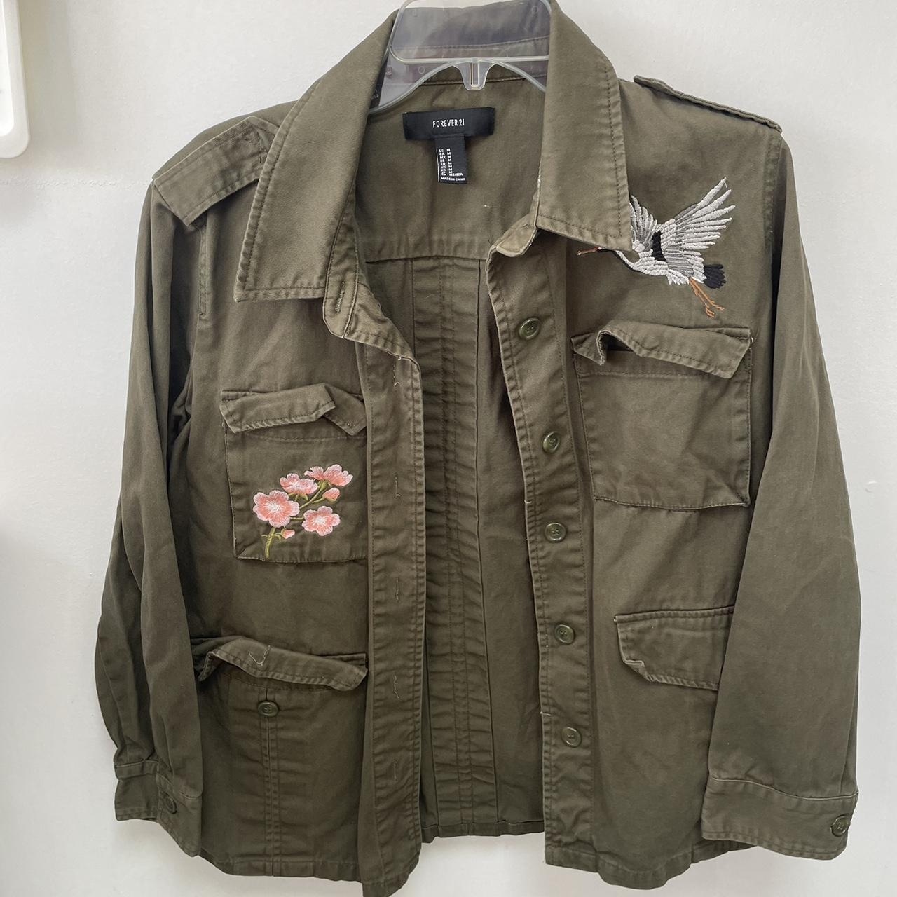 Forever 21 shop khaki jacket