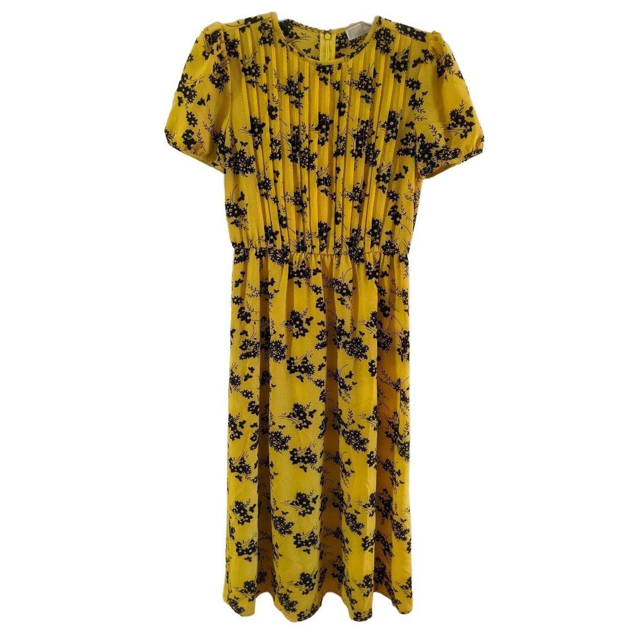 Michael kors deals yellow dress