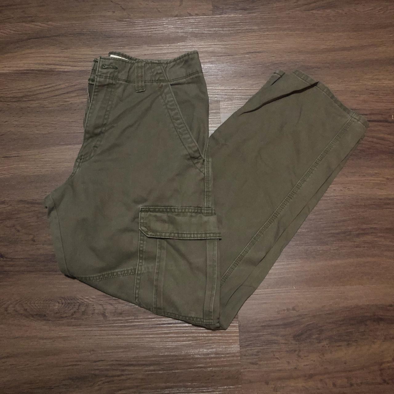 Brown Wrangler Carpenter Pants In great condition,... - Depop